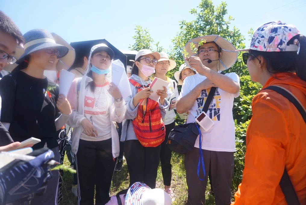 指导本科生野外练习